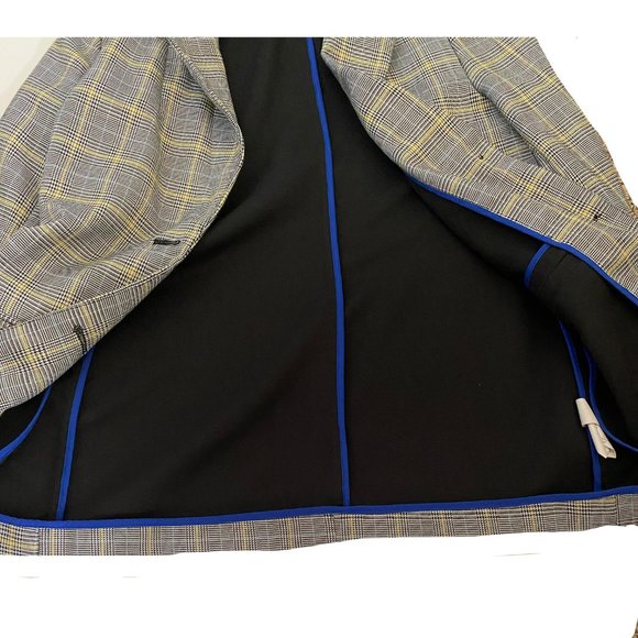 DEX -BLAZER/JACKET - US SIZE SMALL - GREY,BLUE,YELLOW Color mix - Picture 6 of 11